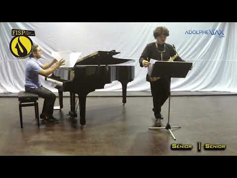 FISP21 SENIOR   Manuel Teles plays Concertino da Camera by Jaques Ibert PORTUGAL