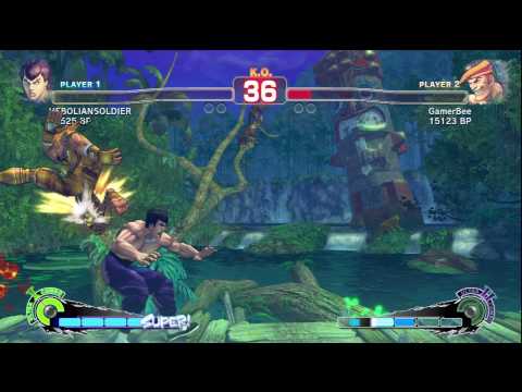 SSF4: HEBOLIANSOLDIER (Fei Long) VS GamerBee (Adon)