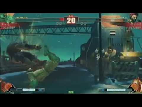 SF4:KOK (Sa),Aoki (Bl),Chari (Bl) vs Utemasuka (Bl),Noriyasu (Go),KOG (Za) (Part 2)