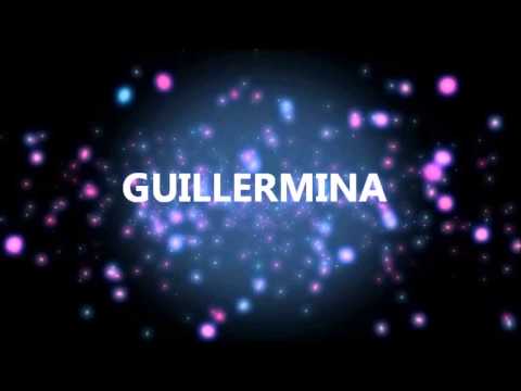 HAPPY BIRTHDAY GUILLERMINA!