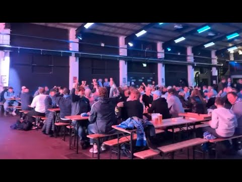 INVASION NOTTINGHAM | 1034 Malmö FF Suppportrar i England