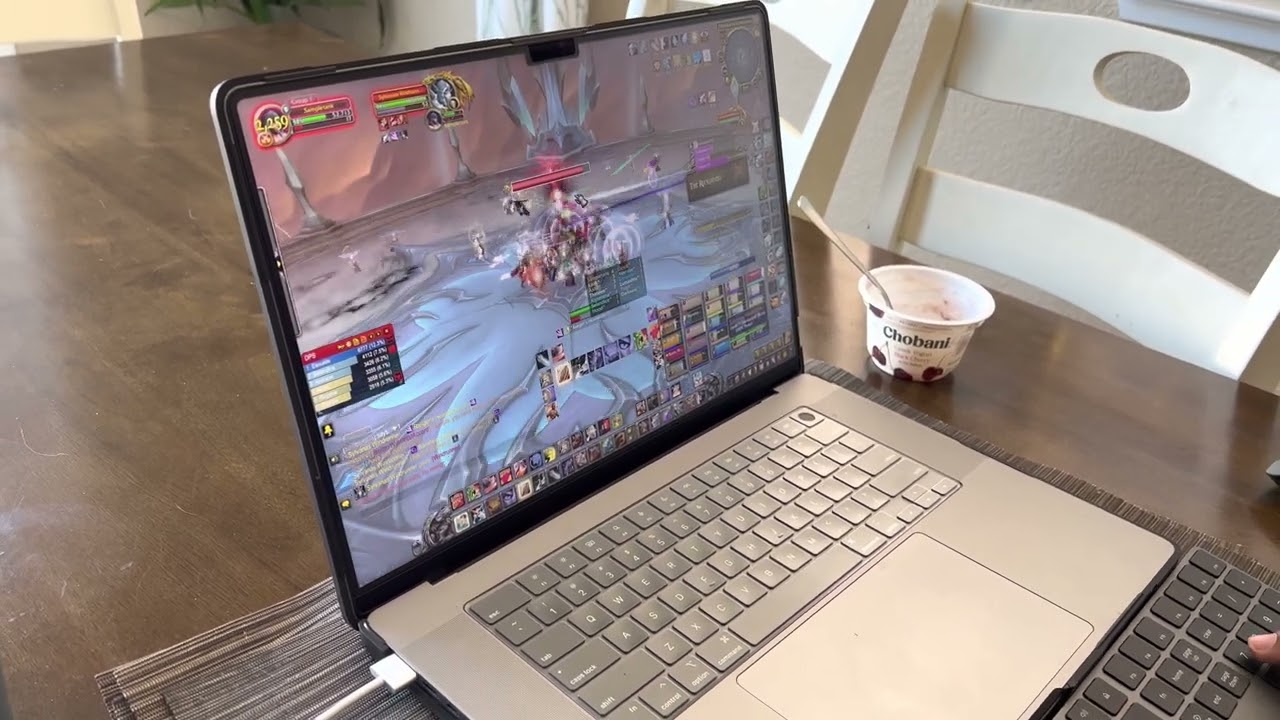 Resolution and graphics quality scaling in WoW for Apple M1