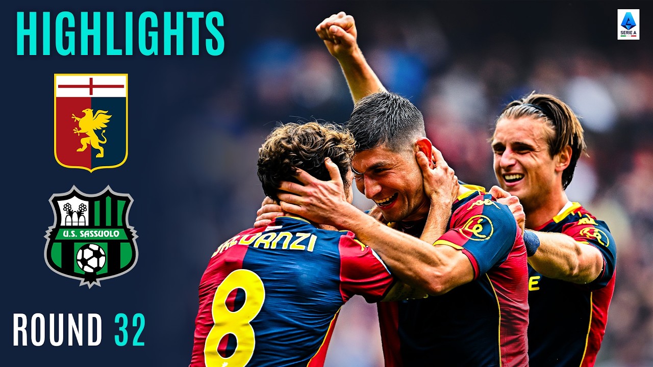 Genoa vs Sassuolo Highlights