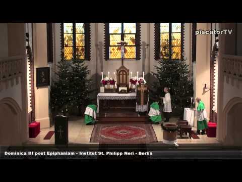 Dominica III post Epiphaniam 04 Oratio et Lectio - Traditional Latin Mass
