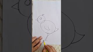 How to Draw a Cute Bird | Easy Step by Step Drawing for Beginners