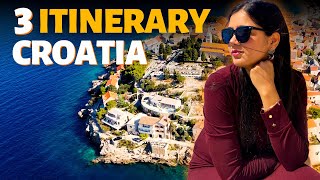 Places to visit in Croatia | 3 Itinerary Options | Indian Travel Vlogger Eri