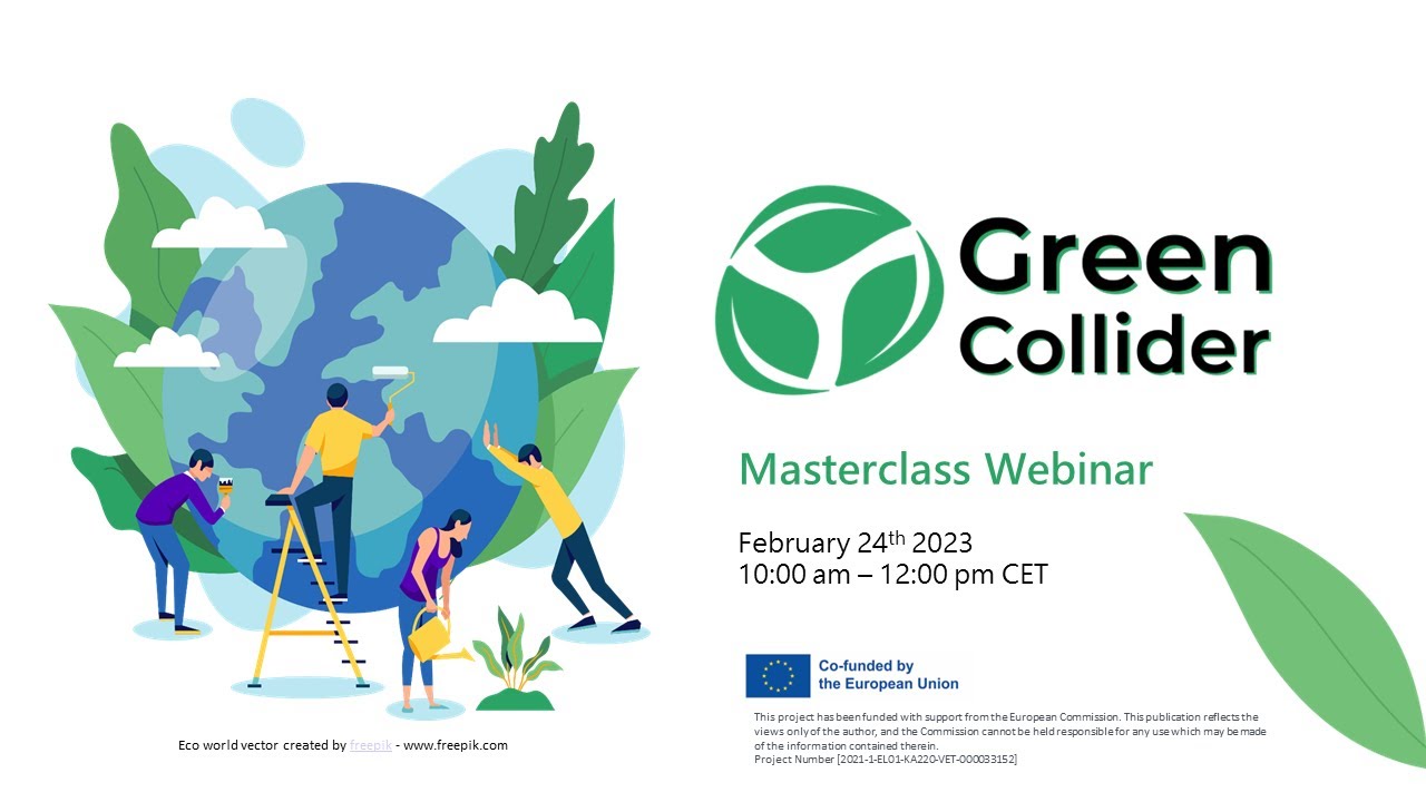 Green Collider Masterclass Webinar Module 4