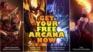 HOW TO GET FREE ARCANA IN DOTA2 | DOTA 2 ARCANA 2020 | ARCANA FOR FREE | HOUSE OF GAMER