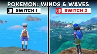 Pokémon Winds & Waves vs Pokémon Scarlet & Violet  | Graphics Comparison
