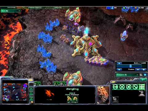 Starcraft 2 PPvZT 2v2 Match
