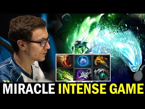 MIRACLE Morphling Genius Plays - Intense Game with Ninja Gear Dota 2