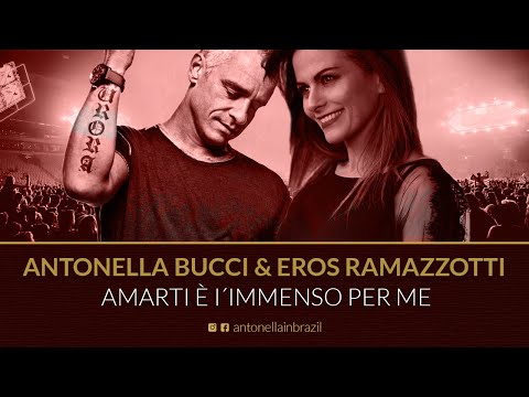 Eros Ramazzotti e Antonella Bucci - Amarti è l'immenso per me