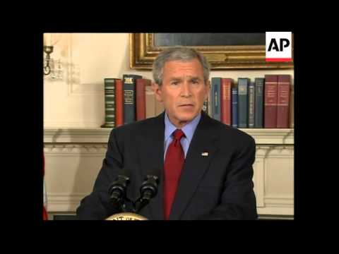 Bush reax to Virginia campus shooting