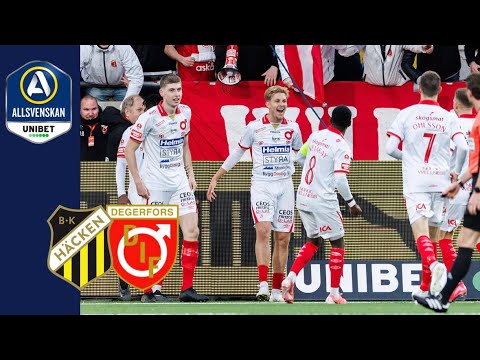 BK Häcken - Degerfors IF (3-4) | Höjdpunkter