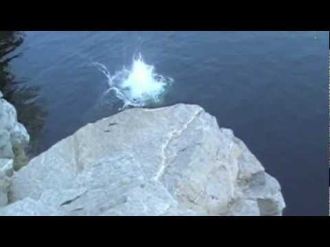 Deep River Cliff Jumping