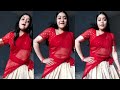 Saniya Babu Transparent Saree Dance Malayalam Actress Serial Actress