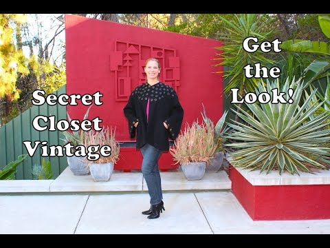 Get the Look: Secret Closet Vintage--1950’s Swing Coat!