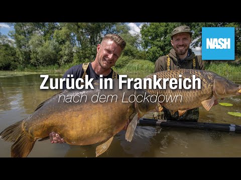 Karpfenangeln nach dem Lockdown  - Marc & Luke in Frankreich - NASH TV