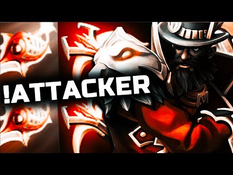 !ATTACKER - BEST Kunkka Spammer - Double Rapier - 2509 CRIT - Dota 2