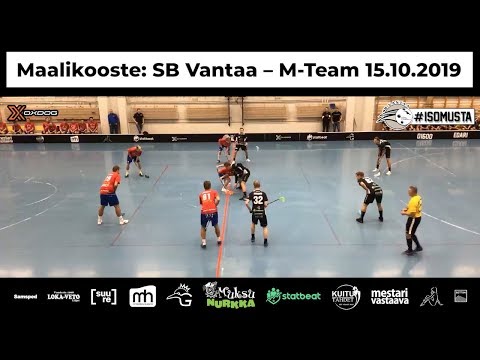 Maalikooste: SB Vantaa – M-Team 15.10.2019