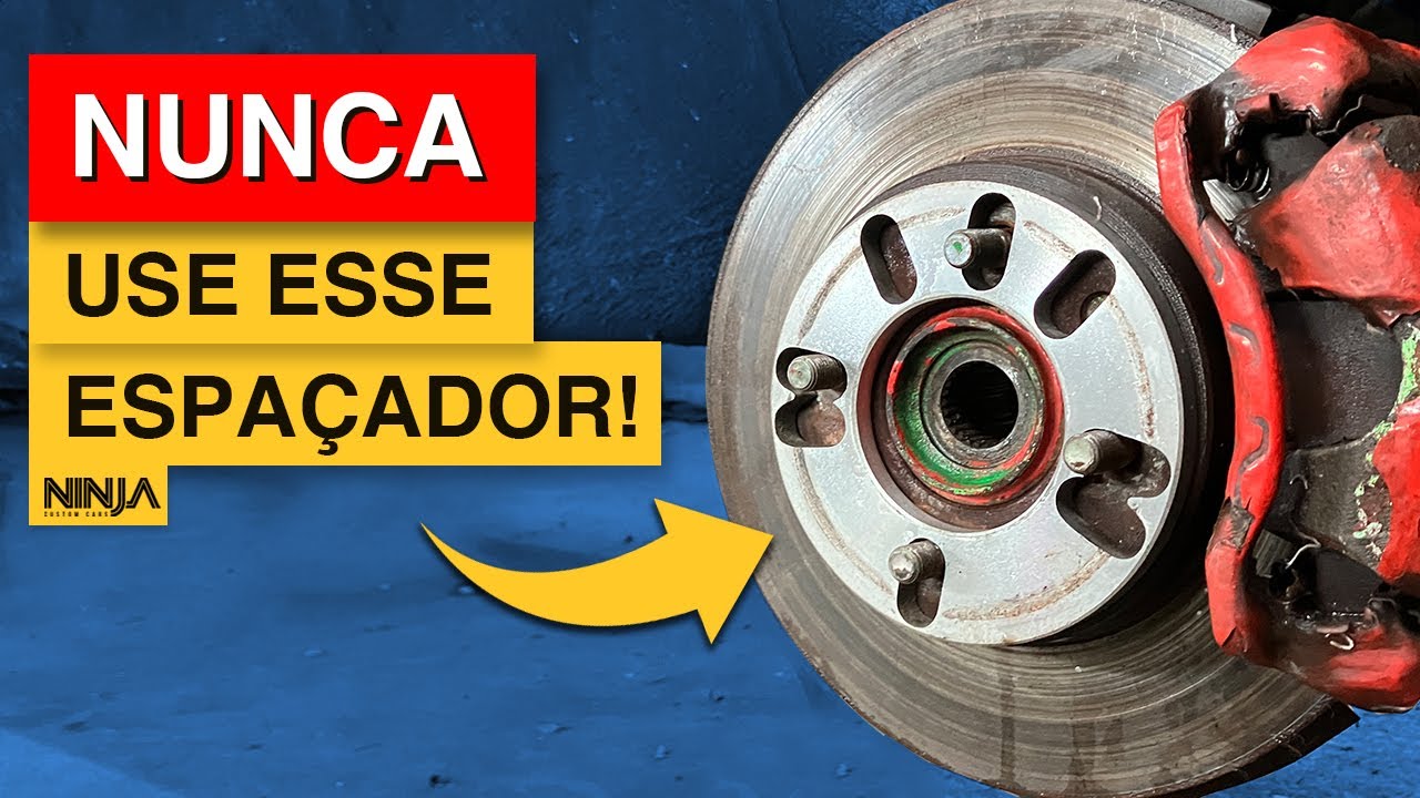 É SEGURO USAR ESPAÇADOR DE RODAS?