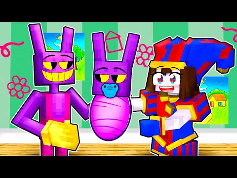 Adopting a Baby in Minecraft! (The Digital Circus)