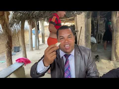 Pastor Vanderson Trovão comeu Comida de índios Tocantins