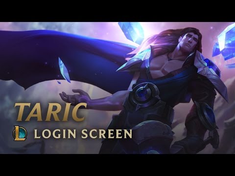 Taric, the Shield of Valoran | Login Screen - League of Legends