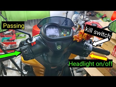 yamaha ray zr scooty bs6 Passing + Headlight On/off switch 🔥#theindianworkshop
