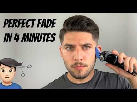 Perfect Fade Self-Haircut In 4 Minutes | How To Cut Men's Hair 2020