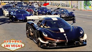 Download lagu $1 BILLION Worth of Hypercars in LAS VEGAS || Pagani, Bugatti & Koenigsegg Parade [4K] mp3