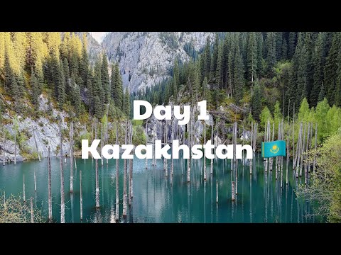 Day 1 | South Korean’s First Time in Central Asia 🇰🇿 | Kazakhstan: Almaty, Charyn & Kaindy Lake!