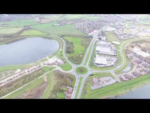 DJI Phantom 3 professional Wakefield Denby dale road A636