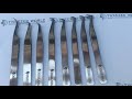 6pcs Professional Best Eyelash Extension Tweezers Set Black Handle