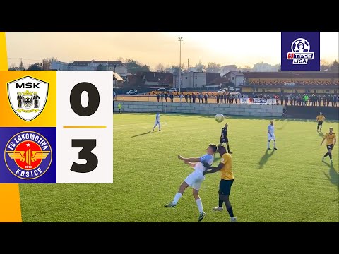 HIGHLIGHTS | MŠK Námestovo 0-3 FC Lokomotíva Košice | TIPOS III. LIGA - 17. KOLO