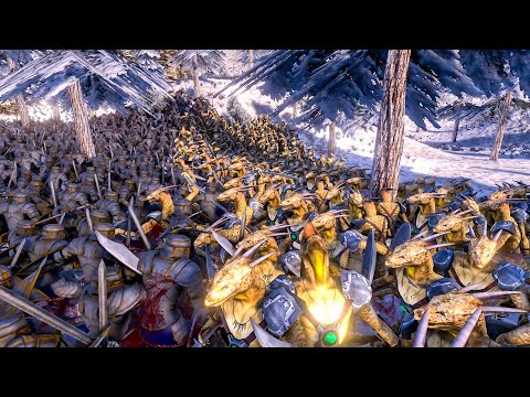 10 000 Lizardman Swords VS 18 000 Dark Paladins | Ultimate Epic Battle Simulator 2 | UEBS2 | UEBS