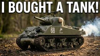 I Bought a TANK!! - Sherman M4A3 Heng Long RC Tank Review