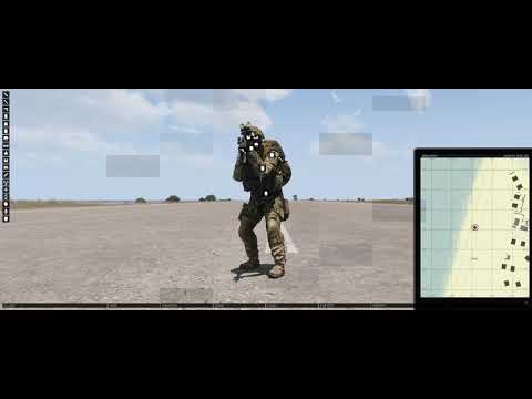 Arma 3 - Mod - Hotshot's Tao Folding Map (Map vs. Gps vs. UAV Terminal & Tactical Glasses, Shades)