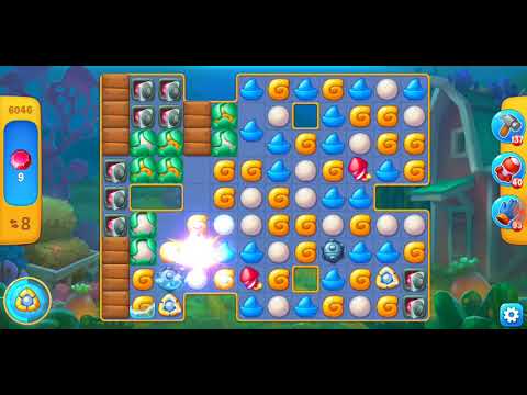 Fishdom. 6046 level no boosters and diamonds - 16 moves ❌ no lightning