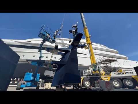 Launching CRN Lady Jorgia - after refit