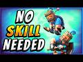EXPLOSIVE NO SKILL RECRUITS DECK CAN'T BE STOPPED! — Clash Royale