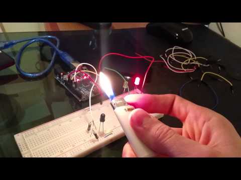 Arduino + sensore di fiamma