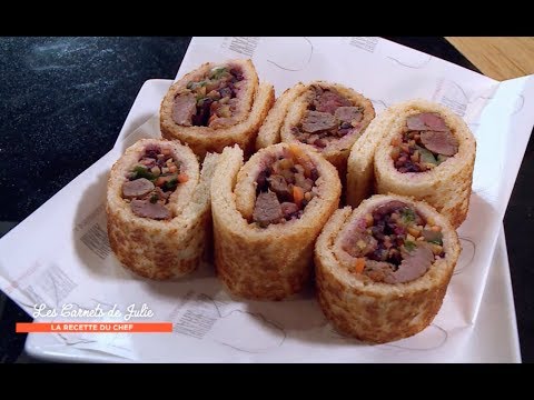 Recipe: Bread-Maki by Thierry Marx - Julie's Notebooks - Sandwiches