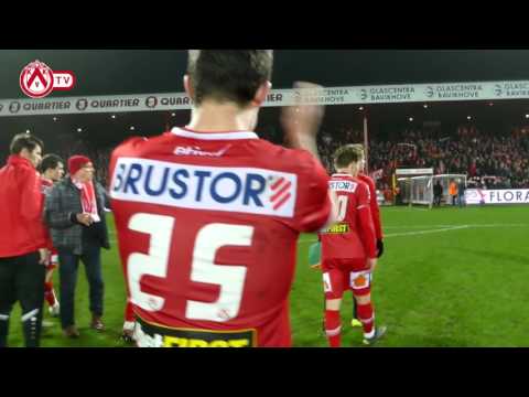 Feestvreugde na zege tegen KV Oostende