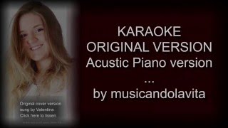 You&#39;re the one that I want (Acoustic piano version)- karaoke