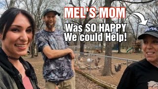 We Left Our Cabin Homestead To Help at Her Farm House | Side Mission - Accomplished?!