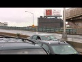 Police escort of possible Ebola patient in NYC.