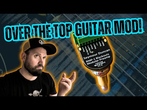 Passive to Active! Seymour Duncan Pegasus/Sentient with Blackouts Preamp