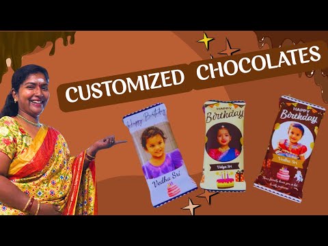 Personalized Chocolates | Return Gift Ideas at Srimayi Home Foods #chocolates #returngifts #gifts