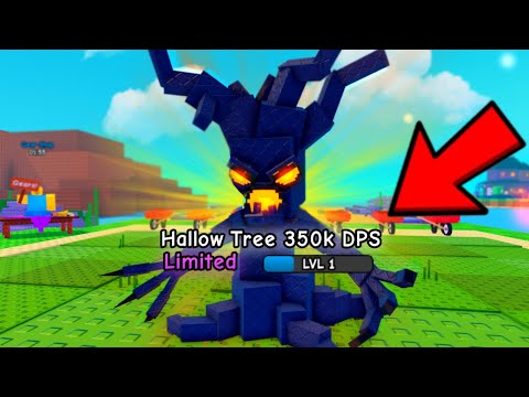 WORLD FIRST to Get HALLOW TREE... in Plants Vs. Brainrots!